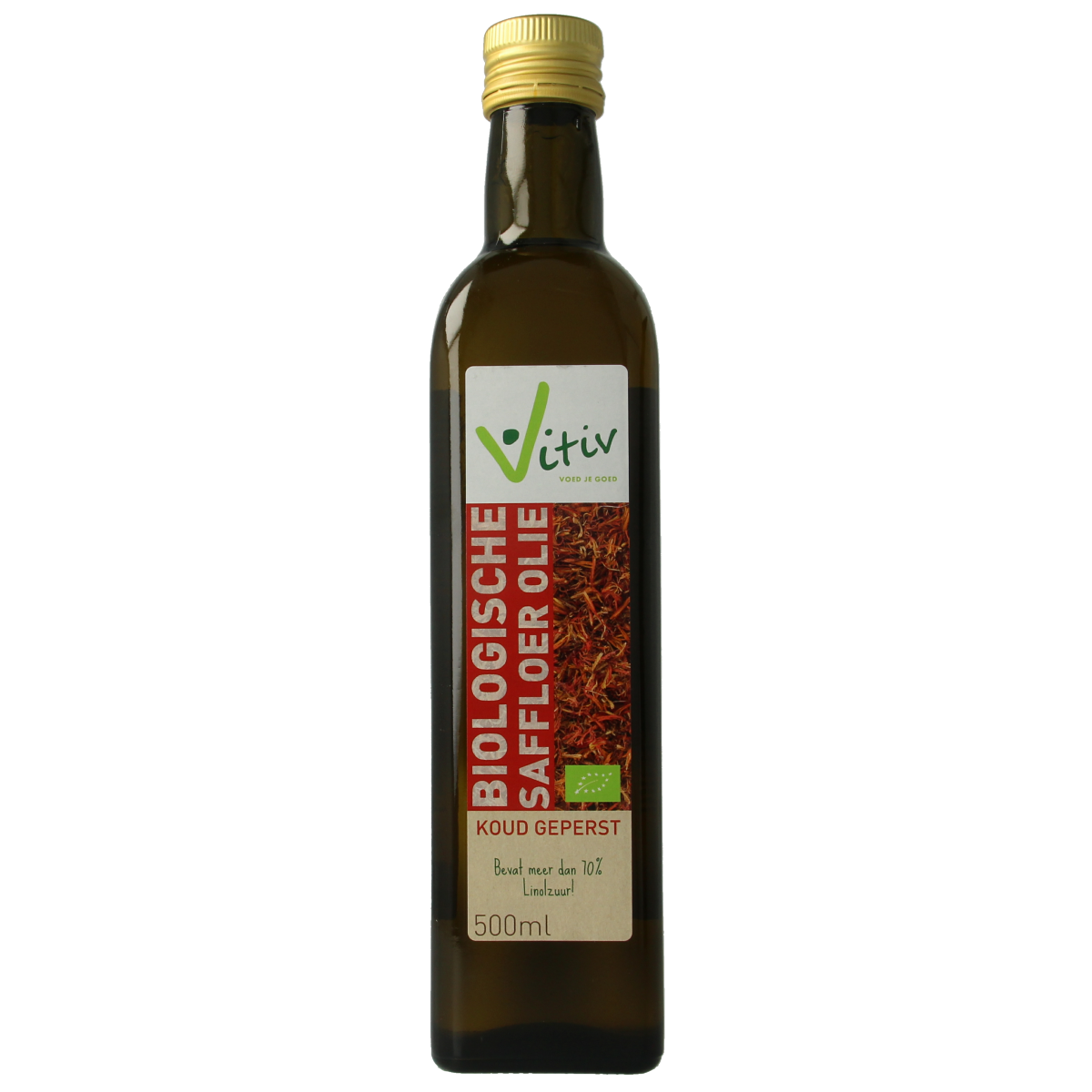 Vitiv Saffloerolie bio 500.00 Milliliter