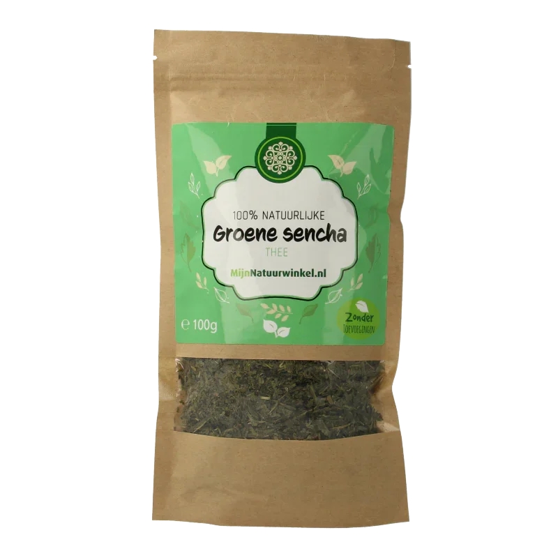 MijnNatuurwinkel Groene sencha thee 100 Gram