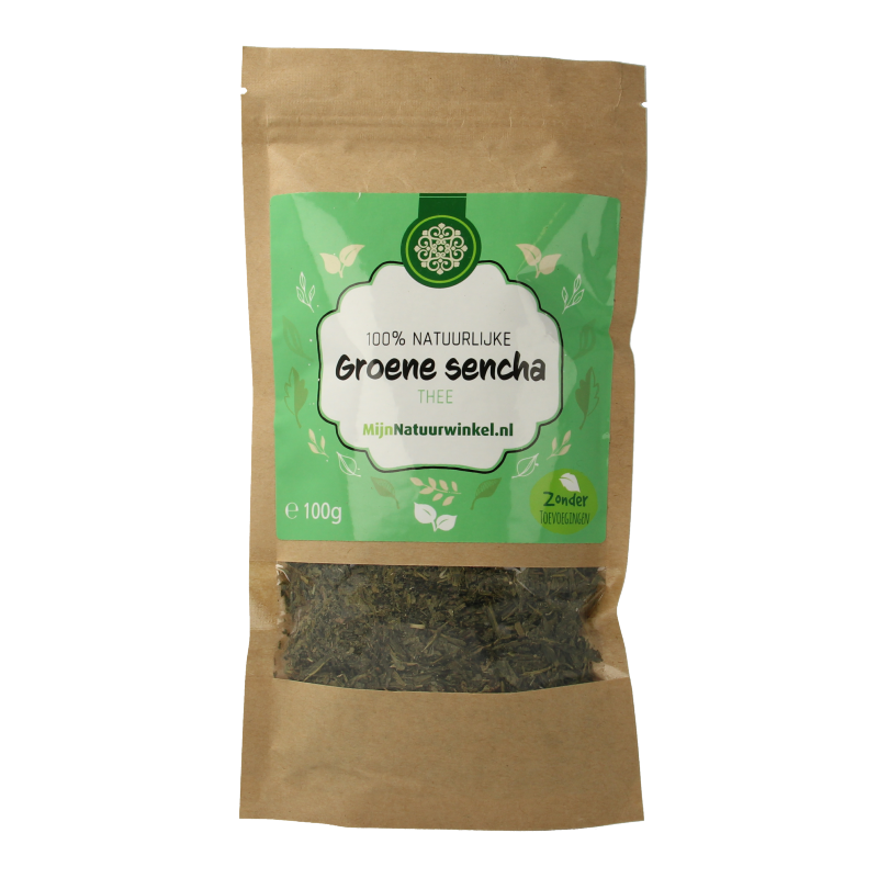 MijnNatuurwinkel Groene sencha thee 100 Gram