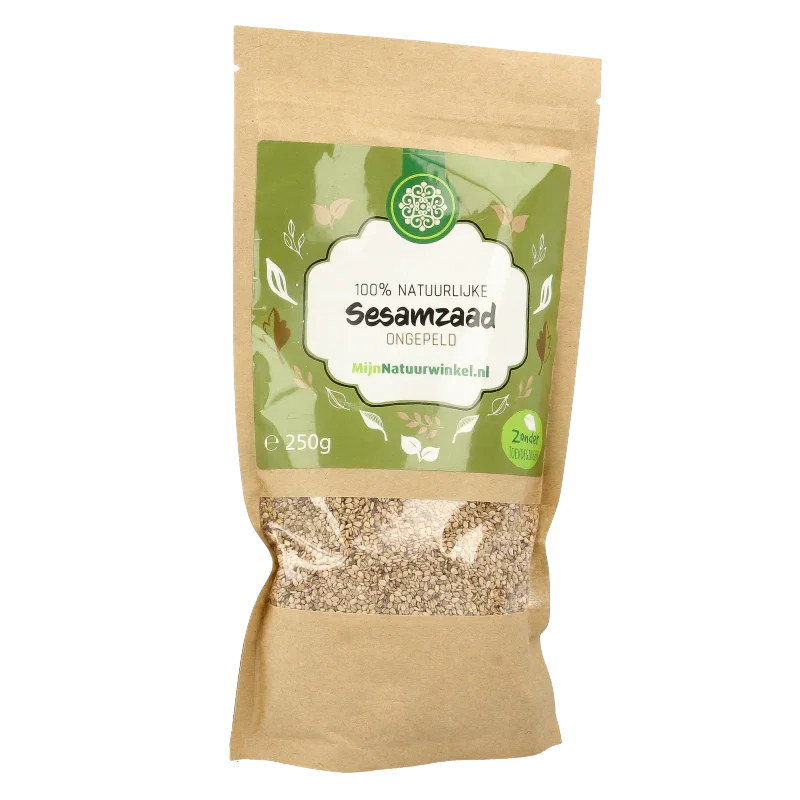 MijnNatuurwinkel Sesamzaad ongepeld 250 Gram