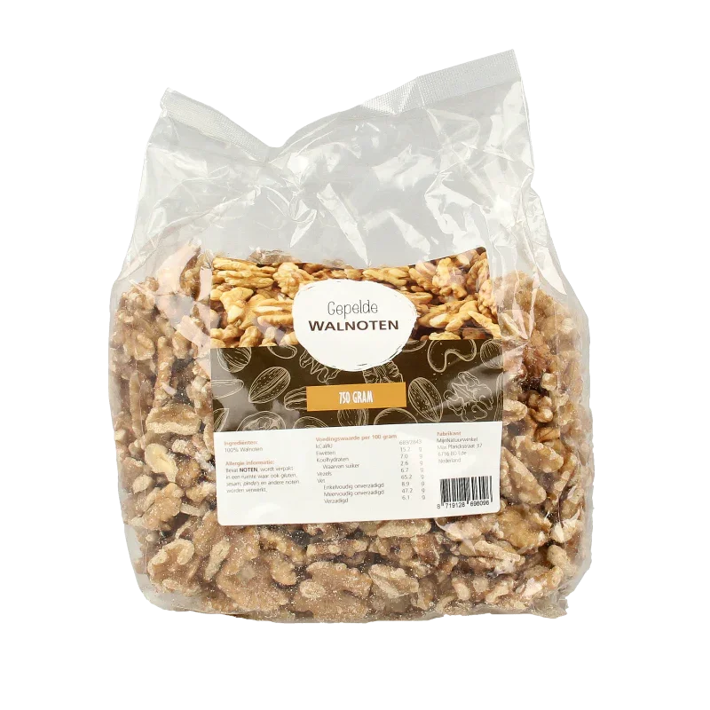 MijnNatuurwinkel Walnoten 750 Gram