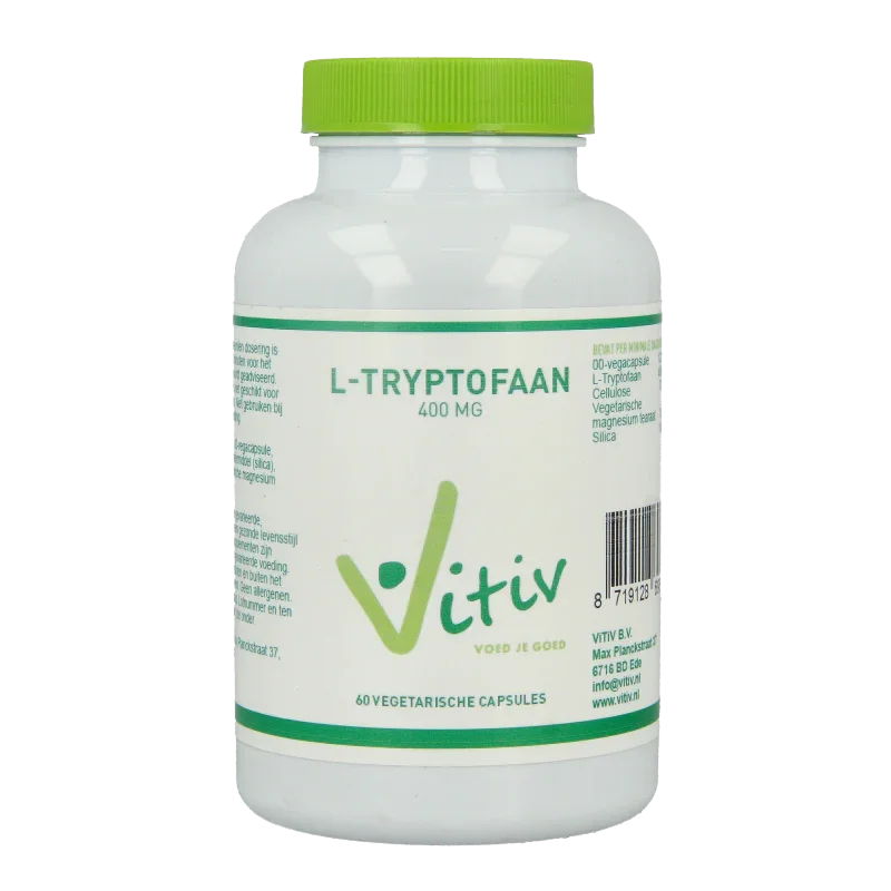 Vitiv L-Tryptofaan 60 Vegetarische capsules