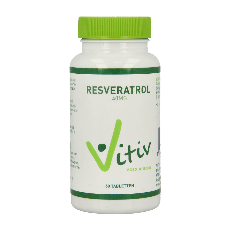 Vitiv Resveratrol 40mg 60.00 Tabletten