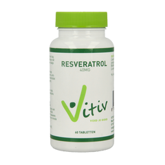 Vitiv Resveratrol 40mg 60.00 Tabletten