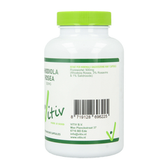 Vitiv Rhodiola rosea 500mg 60 Vegetarische capsules