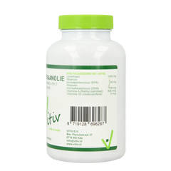 Vitiv Levertraanolie 1000mg vitamine A D 100 Softgels