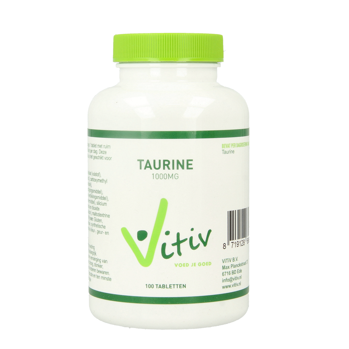 Vitiv Taurine 1000mg 100.00 Tabletten