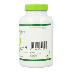 Vitiv L-Arginine 500mg 100.00 Capsules