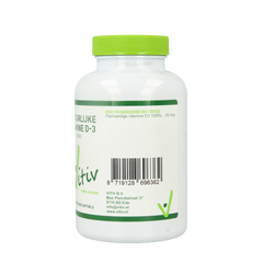 Vitiv Vitamine D3 1000IU 25mcg vega 240 Softgels