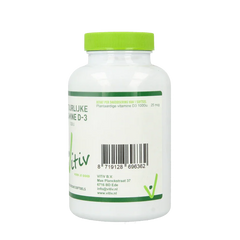 Vitiv Vitamine D3 1000IU 25mcg vega 240 Softgels