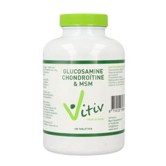 Vitiv Glucosamine chondroitine MSM 180 Tabletten