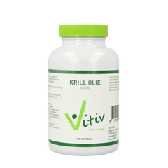 Vitiv Krillolie 500mg antartic 100 Softgels