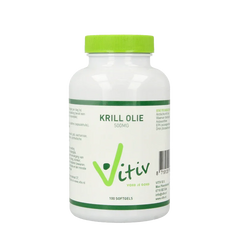 Vitiv Krillolie 500mg antartic 100 Softgels