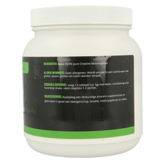 MijnNatuurwinkel Creatine monohydrate 500.00 Gram