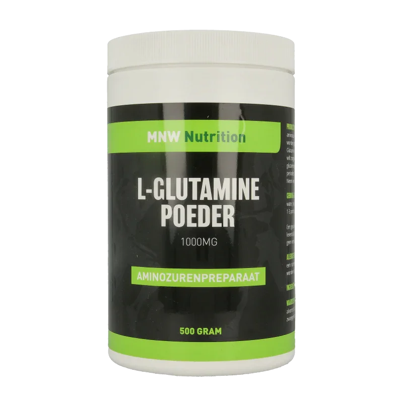 MijnNatuurwinkel L Glutaminepoeder 500 Gram