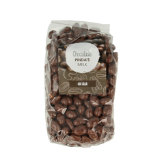 MijnNatuurwinkel Chocolade pinda melk 400 Gram