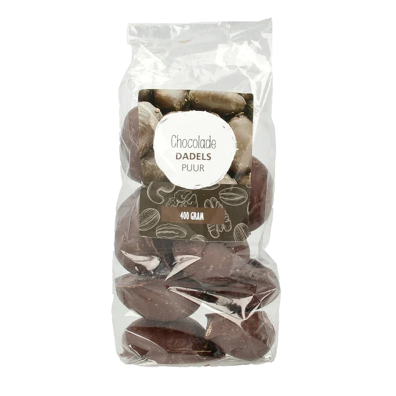 MijnNatuurwinkel Chocolade dadels puur 400 Gram