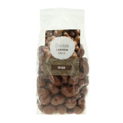 MijnNatuurwinkel Chocolade cashew noten melk 400 Gram