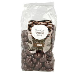 MijnNatuurwinkel Chocolade cashew noten puur 400 Gram