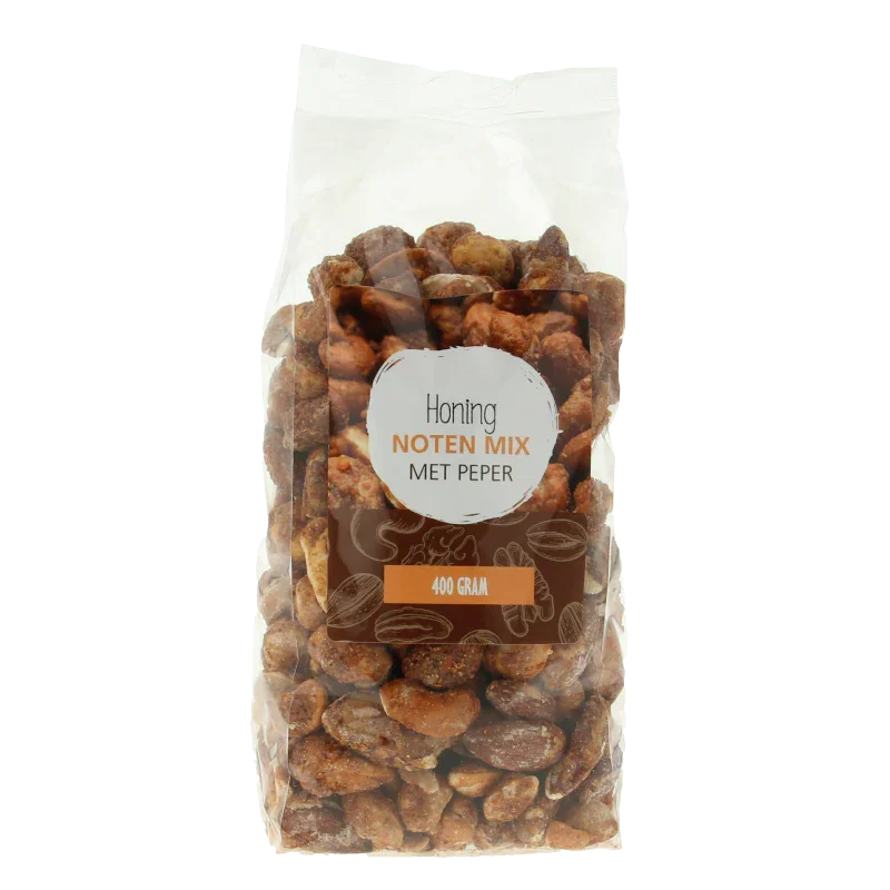 MijnNatuurwinkel Honing noten peper mix 400 Gram