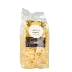 MijnNatuurwinkel Ananas blokjes 400 Gram