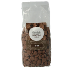 MijnNatuurwinkel Chocolade druppels melk 400 Gram