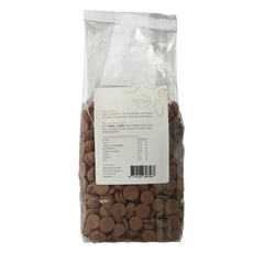 MijnNatuurwinkel Chocolade druppels melk 400 Gram