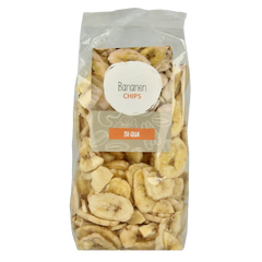 MijnNatuurwinkel Gedroogde banaan zonder suiker 250 Gram