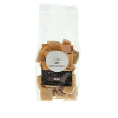 MijnNatuurwinkel Fudge rum rozijnen 300 Gram