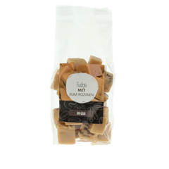 MijnNatuurwinkel Fudge rum rozijnen 300 Gram