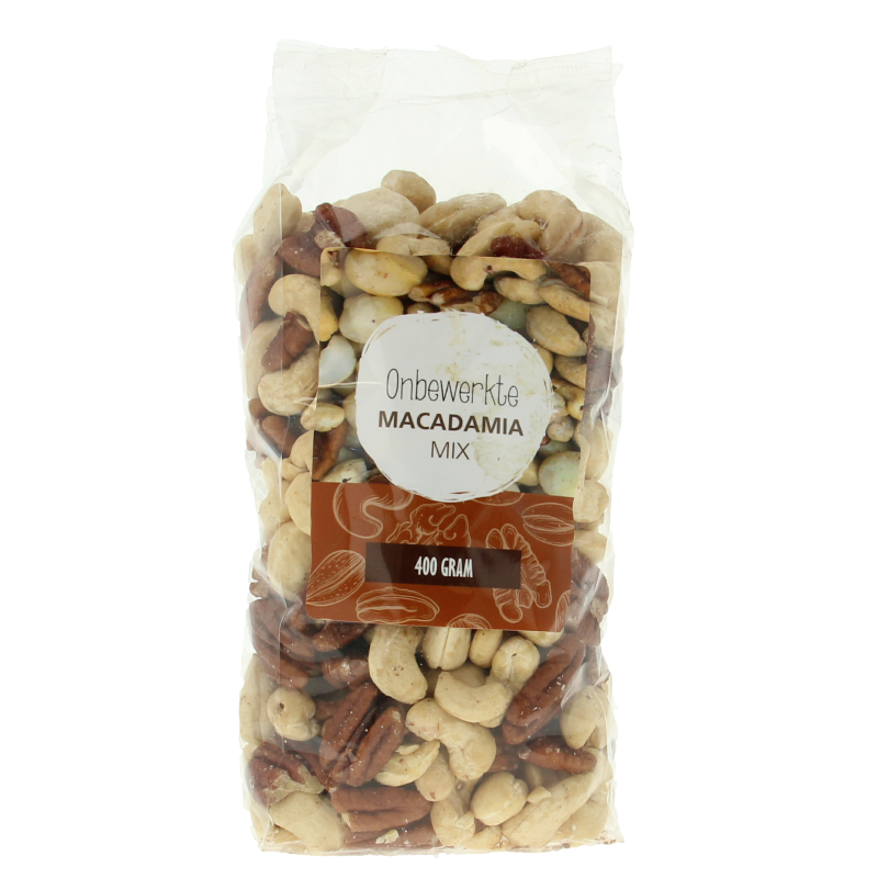 MijnNatuurwinkel Macadamia mix 400 Gram