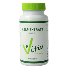 Vitiv Kelp extract 200mcg 200 Tabletten