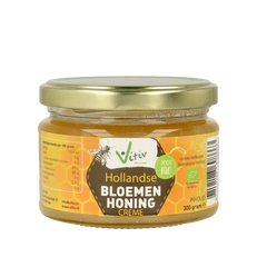 Vitiv Creme honing bio 300 Gram