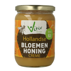 Vitiv Creme honing bio 700 Gram