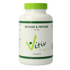 Vitiv Betaine HCL & pepsine 100.00 Capsules