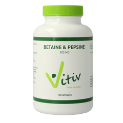 Vitiv Betaine HCL & pepsine 100 Capsules