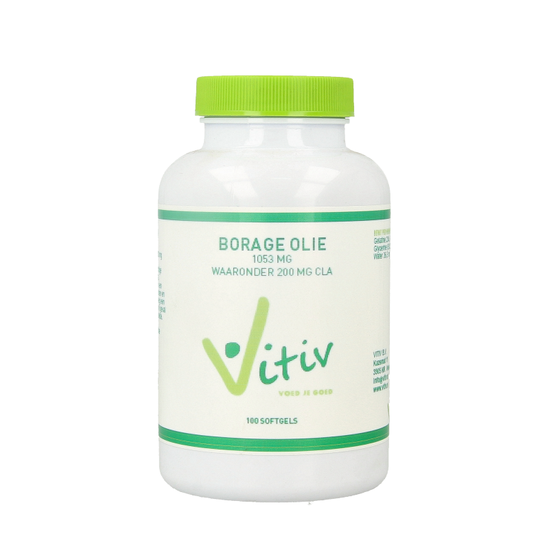 Vitiv Borage olie 100.00 Softgels