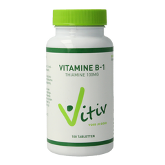 Vitiv Vitamine B1 100mg 100 Tabletten