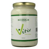Vitiv Kokosolie geurloos bio 1700 Milliliter