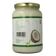 Vitiv Kokosolie geurloos bio 1700 Milliliter