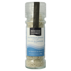 Breizh Import Grof keltisch zeezout gedroogd strooimolen 85 Gram