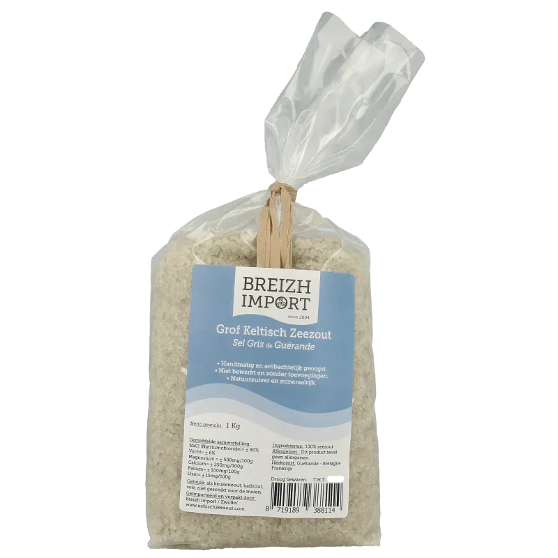Breizh Import Grof keltisch zeezout 1 Kilogram