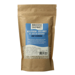 Breizh Import Grof Keltisch zeezout gedroogd (navulzak) 400 Gram