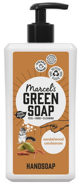 Marcel's Green Soap Handzeep sandelhout & kardemom 500 Milliliter
