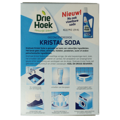 Driehoek Soda kristal 600.00 Gram