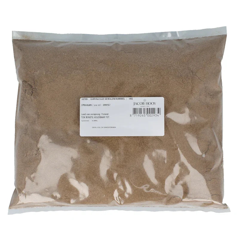 Jacob Hooy Karwijzaad/kummel gemalen 1 Kilogram