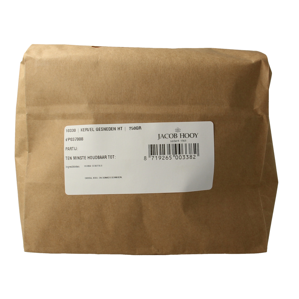 Jacob Hooy Kervel 250.00 Gram