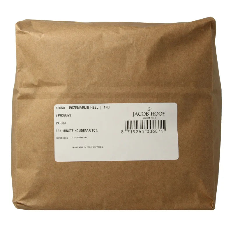 Jacob Hooy Rozemarijn heel 1 Kilogram