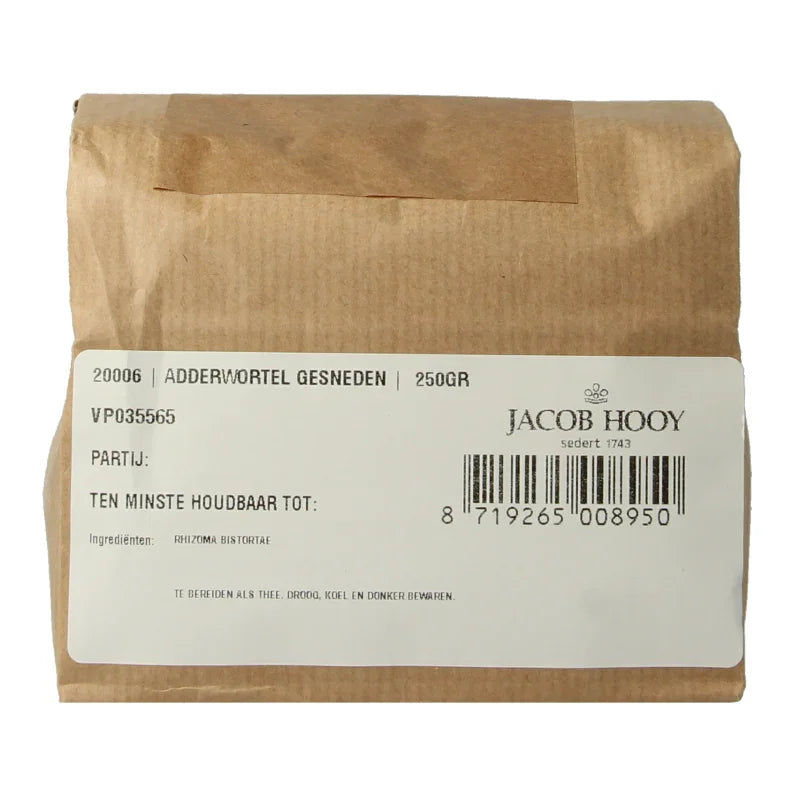 Jacob Hooy Adderwortel 250 Gram