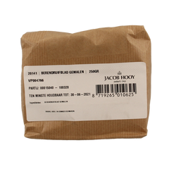 Jacob Hooy Berendruifblad gemalen 250.00 Gram
